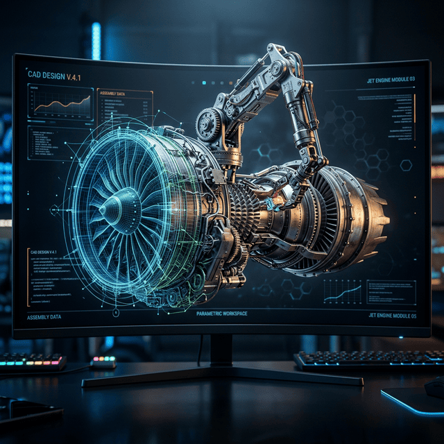 Industrial 3D Modeling Service